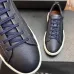 Zegna Men's Triple Stitch Low‑Top Cowhide Suede Sneakers, Multiple Colors #B67517