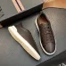 Zegna Men's Triple Stitch Low‑Top Cowhide Suede Sneakers, Multiple Colors #B67518