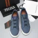 Zegna Men’s Leather Casual Sneakers | Signature Stitching #B67520