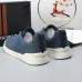 Zegna Men’s Leather Casual Sneakers | Signature Stitching #B67520