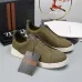 Zegna Men’s Leather Casual Sneakers | Signature Stitching #B67521