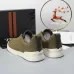Zegna Men’s Leather Casual Sneakers | Signature Stitching #B67521