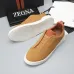 Zegna Men’s Leather Casual Sneakers | Signature Stitching #B67522