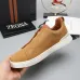 Zegna Men’s Leather Casual Sneakers | Signature Stitching #B67522