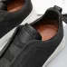 Zegna Men’s Leather Casual Sneakers | Signature Stitching #B67523