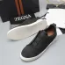 Zegna Men’s Leather Casual Sneakers | Signature Stitching #B67523