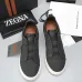 Zegna Men’s Leather Casual Sneakers | Signature Stitching #B67523