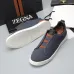 Zegna Men’s Leather Casual Sneakers | Signature Stitching #B67524