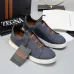 Zegna Men’s Leather Casual Sneakers | Signature Stitching #B67524