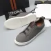 Zegna Men’s Leather Casual Sneakers | Signature Stitching #B67525
