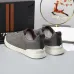 Zegna Men’s Leather Casual Sneakers | Signature Stitching #B67525