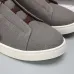 Zegna Men’s Leather Casual Sneakers | Signature Stitching #B67525