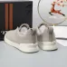 Zegna Men’s Leather Casual Sneakers | Signature Stitching #B67526