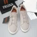 Zegna Men’s Leather Casual Sneakers | Signature Stitching #B67526