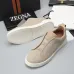 Zegna Men’s Leather Casual Sneakers | Signature Stitching #B67527