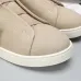 Zegna Men’s Leather Casual Sneakers | Signature Stitching #B67527