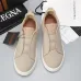Zegna Men’s Leather Casual Sneakers | Signature Stitching #B67527