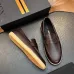 Zegna Men’s Leather Loafers, Water‑Dyed Lining, Lightweight TPR Outsole #B67573