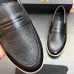 Zegna Men’s Leather Loafers, Water‑Dyed Lining, Lightweight TPR Outsole #B67574