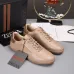 Zegna Men’s Smooth Leather Casual Sneakers, Signature Tone‑on‑Tone Stitching #B67529
