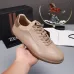 Zegna Men’s Smooth Leather Casual Sneakers, Signature Tone‑on‑Tone Stitching #B67529