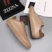 Zegna Men’s Smooth Leather Casual Sneakers, Signature Tone‑on‑Tone Stitching #B67529