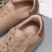 Zegna Men’s Smooth Leather Casual Sneakers, Signature Tone‑on‑Tone Stitching #B67529
