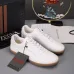 Zegna Men’s Smooth Leather Casual Sneakers, Signature Tone‑on‑Tone Stitching #B67533