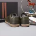 Zegna Men’s Smooth Leather Casual Sneakers, Signature Tone‑on‑Tone Stitching #B67535