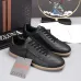 Zegna Men’s Smooth Leather Casual Sneakers, Signature Tone‑on‑Tone Stitching #B67537