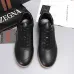 Zegna Men’s Smooth Leather Casual Sneakers, Signature Tone‑on‑Tone Stitching #B67538