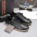 Zegna Men’s Smooth Leather Casual Sneakers, Signature Tone‑on‑Tone Stitching #B67538