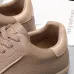 Zegna Men’s Smooth Leather Casual Sneakers, Signature Tone‑on‑Tone Stitching #B67540