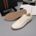 Zegna Men’s Smooth Leather Casual Sneakers, Signature Tone‑on‑Tone Stitching #B67541