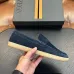 Zegna Men’s Suede Calfskin Loafers, Water‑Dyed Lining, Light TPR Outsole #B67575