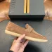 Zegna Men’s Suede Calfskin Loafers, Water‑Dyed Lining, Light TPR Outsole #B67577