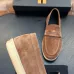 Zegna Men’s Suede Calfskin Loafers, Water‑Dyed Lining, Light TPR Outsole #B67577