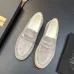 Zegna Men’s Suede Calfskin Loafers, Water‑Dyed Lining, Light TPR Outsole #B67578
