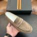 Zegna Men’s Suede Calfskin Loafers, Water‑Dyed Lining, Light TPR Outsole #B67579