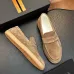 Zegna Men’s Suede Calfskin Loafers, Water‑Dyed Lining, Light TPR Outsole #B67579