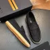 Zegna Men’s Suede Calfskin Loafers, Water‑Dyed Lining, Light TPR Outsole #B67580