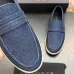 Zegna Men’s Suede Calfskin Loafers, Water‑Dyed Lining, Light TPR Outsole #B67581