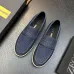 Zegna Men’s Suede Calfskin Loafers, Water‑Dyed Lining, Light TPR Outsole #B67581