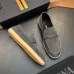 Zegna Men’s Suede Calfskin Loafers, Water‑Dyed Lining, Light TPR Outsole #B67582