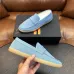 Zegna Men’s Suede Calfskin Loafers, Water‑Dyed Lining, Light TPR Outsole #B67583