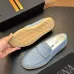 Zegna Men’s Suede Calfskin Loafers, Water‑Dyed Lining, Light TPR Outsole #B67583