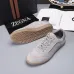 Zegna Men’s Suede Casual Sneakers, Signature Tone‑on‑Tone Stitching #B67542
