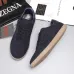 Zegna Men’s Suede Casual Sneakers, Signature Tone‑on‑Tone Stitching #B67544