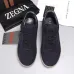 Zegna Men’s Suede Casual Sneakers, Signature Tone‑on‑Tone Stitching #B67544