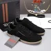 Zegna Men’s Suede Casual Sneakers, Signature Tone‑on‑Tone Stitching #B67545